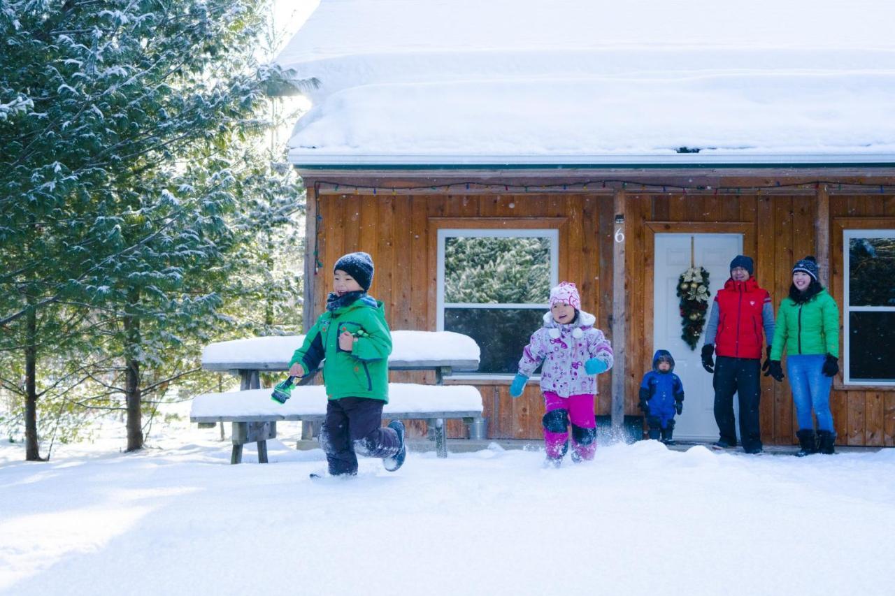 Chalets Du Domaine Yamaska 브로몽 외부 사진