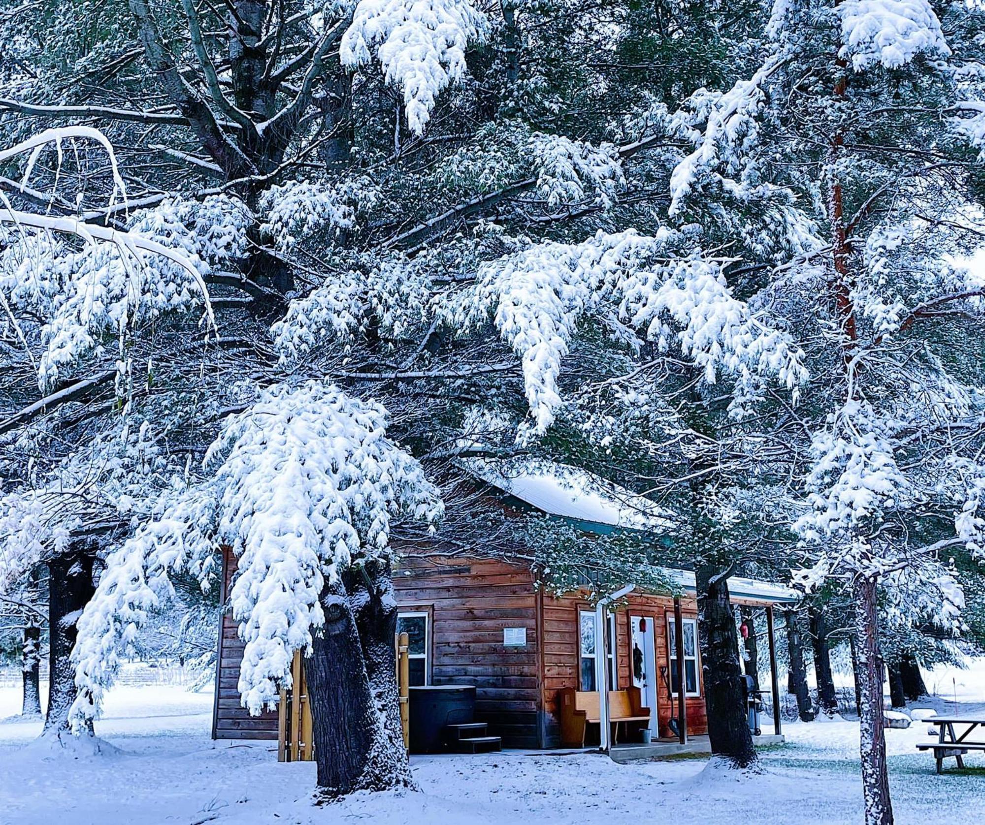 Chalets Du Domaine Yamaska 브로몽 외부 사진