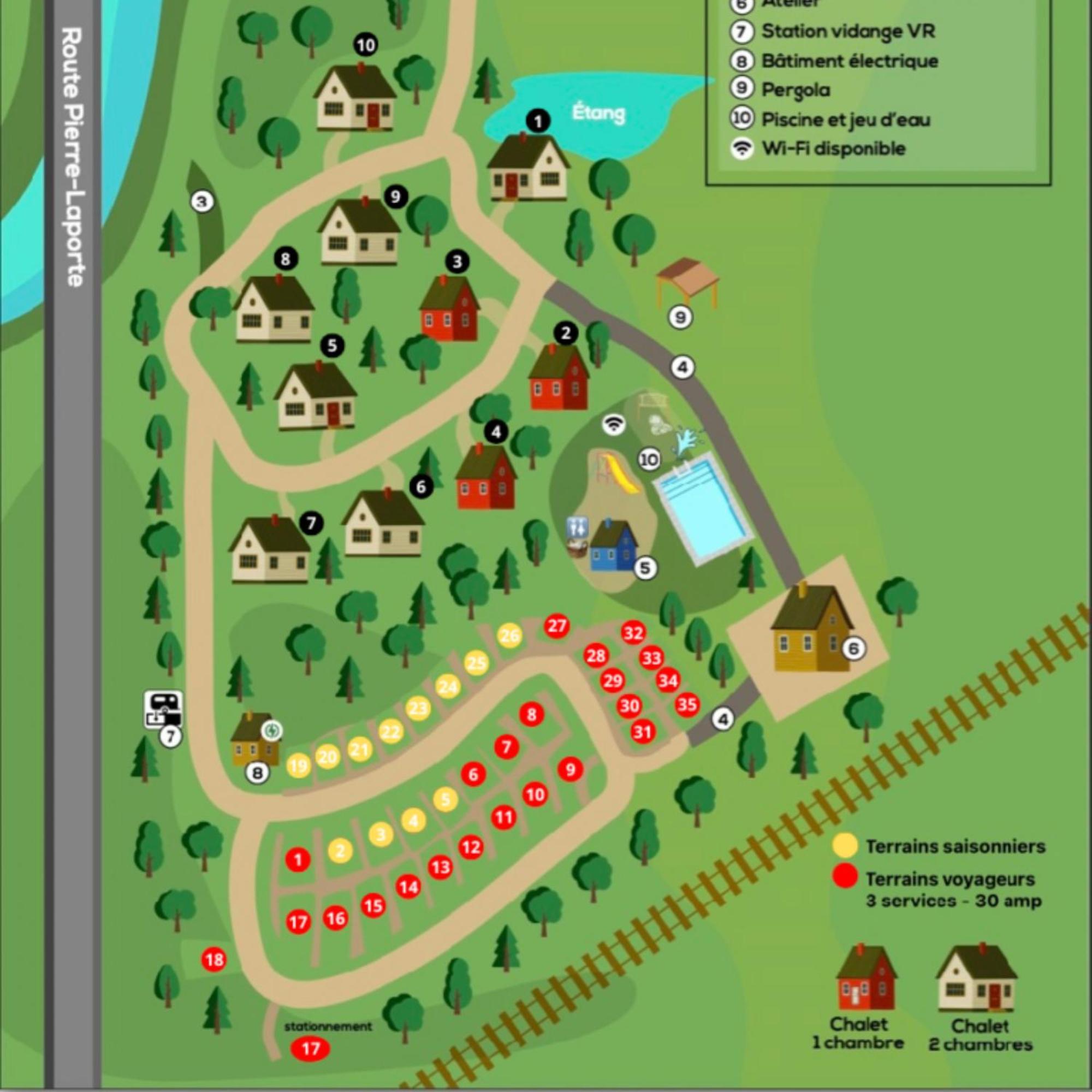 Chalets Du Domaine Yamaska 브로몽 외부 사진